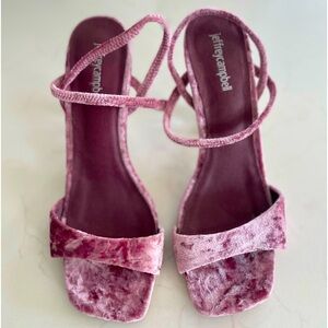Jeffrey Campbell Velvet heels size 9.5m